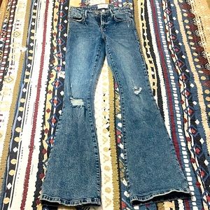 Brand: Dear John Size: 24 light wash and mid wash